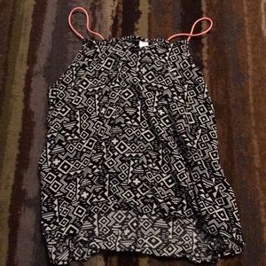 Cute patterned tank.